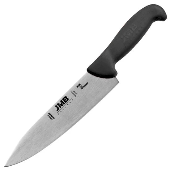 JMB Szakácskés - 20 cm - Svéd Sandvik acél (fekete)