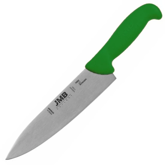 JMB Szakácskés - 20 cm - Svéd Sandvik acél (zöld)