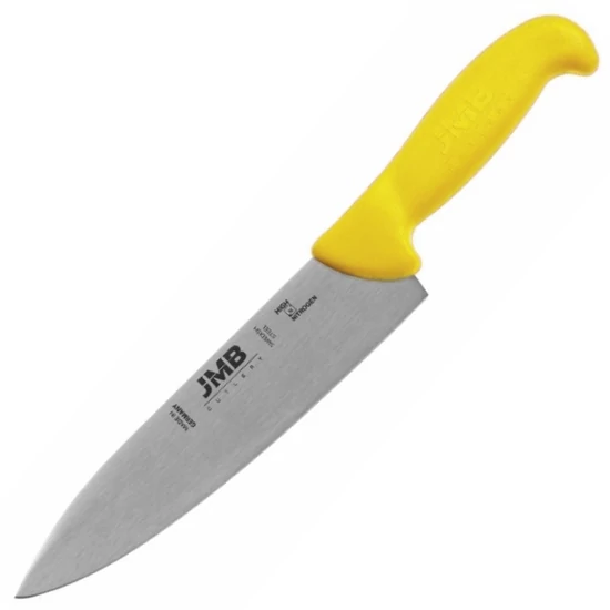 JMB Szakácskés - 20 cm - Svéd Sandvik acél (sárga)