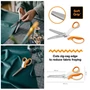 Kép 2/2 - FISKARS SOFTGRIP Cikk-cakk olló - 24 cm